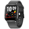 Bearscome HD ECG/EKG Blood Glucose Health Monitoring Smart Sports Watch For man or women - Black