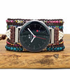 Imperial Stone Bead Hand-Woven strap With Bohemian Style - Mazarine