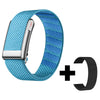 Bearscome ECG blood glucose blood oxygen Uric acid cholesterol monitoring Smart Bracelet Long Battery Life - Glacier Blue+ An extra random color watch strap