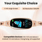 Bearscome Blood Sugar Blood Pressure monitoring Luxury Diamond Design Fashion Smartwatch