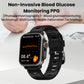 BEARSCOME VEE Blood Glucose ECG/EKG Blood Oxygen Sleep Monitoring Music SmartWatch