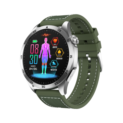 Bearscome pro 4 Intelligent micro-physical examination Blood Glucose ECG Pressure Blood Oxygen Smartwatch