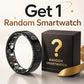 Bearscome R08 Blood Glucose ECG/EKG Blood Pressure Monitoring AI Health Analysis Smart Ring