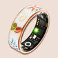 Bearscome R10 Colour Enamels Blood Sugar Blood Pressure Blood oxygen Sleep Monitoring Waterproof Smart Ring
