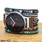 Imperial Stone Bead Hand-Woven strap With Bohemian Style
