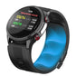 Bearscome Max 5 High Precision Air Pump Blood Pressure ECG Blood Sugar Blood Oxygen Monitoring SmartWatch