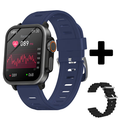 BEARSCOME VEE Blood Glucose ECG/EKG Blood Oxygen Sleep Monitoring Music SmartWatch