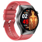 Bearscome F320 Laser therapy smart watch blood glucose blood oxygen uric acid lipid monitoring
