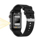 Bearscome Flashlight Blood Sugar Blood Pressure Blood oxygen Sleep Monitoring Waterproof Smartwatch