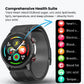Bearscome Max 5 High Precision Air Pump Blood Pressure ECG Blood Sugar Blood Oxygen Monitoring SmartWatch