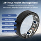 Bearscome V8 High-end Flagship Blood Glucose ECG/EKG Blood Pressure Monitoring AI Health Analysis Smart Ring