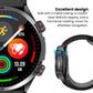 Bearscome Max 5 High Precision Air Pump Blood Pressure ECG Blood Sugar Blood Oxygen Monitoring SmartWatch