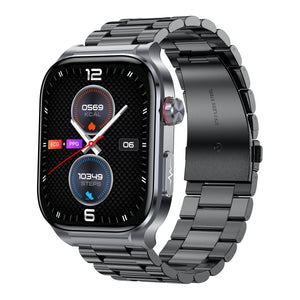 Bearscome Pro 9 High-end Flagship Smartwatch ECG blood glucose Uric acid cholesterol Stress monitoring