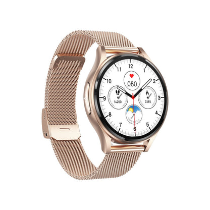 Bearscome P03 ECG/EKG Blood glucose Blood pressure Blood oxygen Uric acid Monitoring Smartwatch