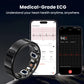 Bearscome V8 High-end Flagship Blood Glucose ECG/EKG Blood Pressure Monitoring AI Health Analysis Smart Ring