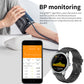 BEARSCOME Heart Rate Blood Pressure Monitoring Bluetooth Smartwatch