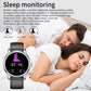 BEARSCOME Heart Rate Blood Pressure Monitoring Bluetooth Smartwatch